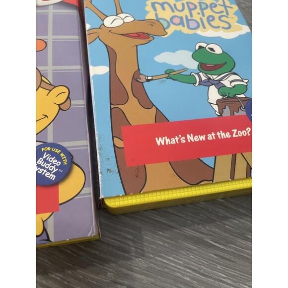 Video Buddy Muppet Babies Whats New At The Zoo Scooters Talent Lot Of 2 VHS 1999 - Picture 6 of 8